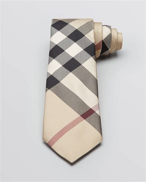 burberry classic tie.